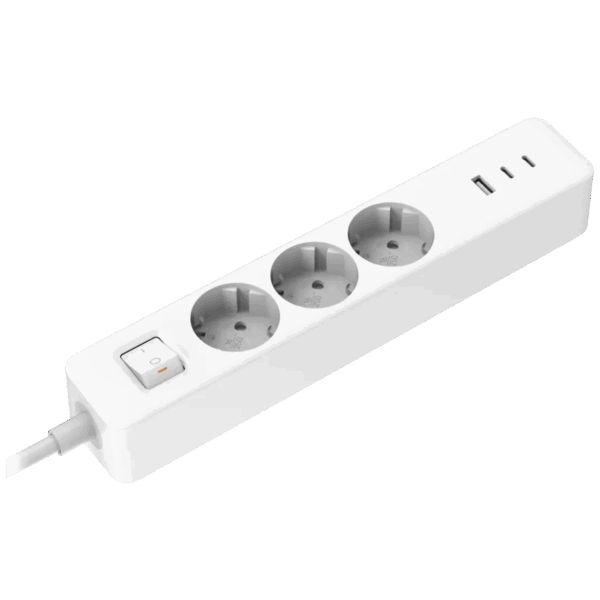 Xiaomi produžni kabl 3 x Schuko, 2 x USB-C (20W), 1x USB-A (15W), dužina 1.4 m