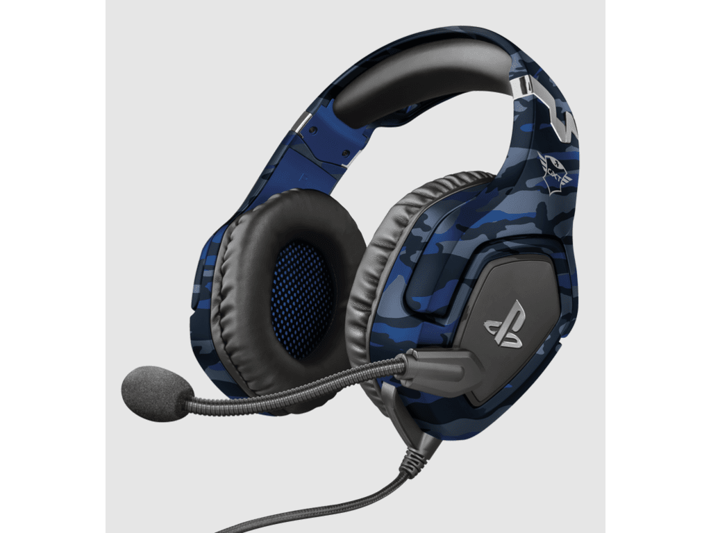 Trust GXT 488 Forze-B žičanegaming slušalice, PS4 i PS5,3.5 mm, plave - Image 3