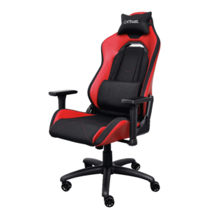 Trust GXT 714R gaming stolica RUYA, crvena, udobna, podesiv ergonomska, eko materijal