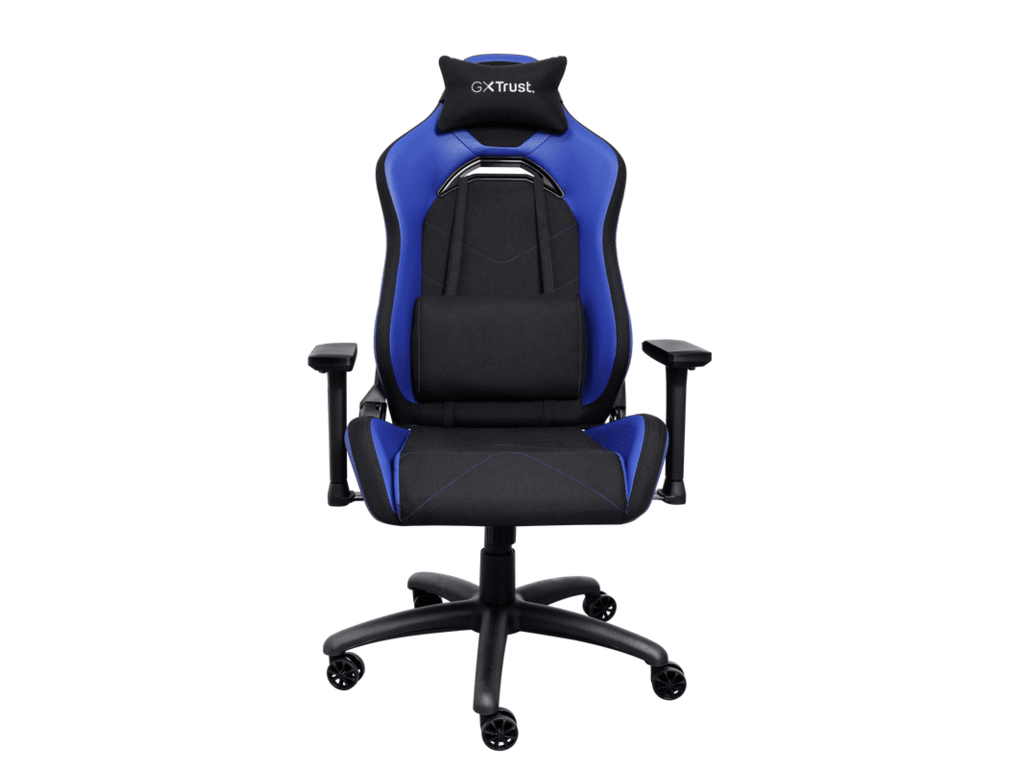 Trust GXT 714B gaming stolica RUYA, plava, udobna, podesiva ergonomska, eko materijal - Image 3