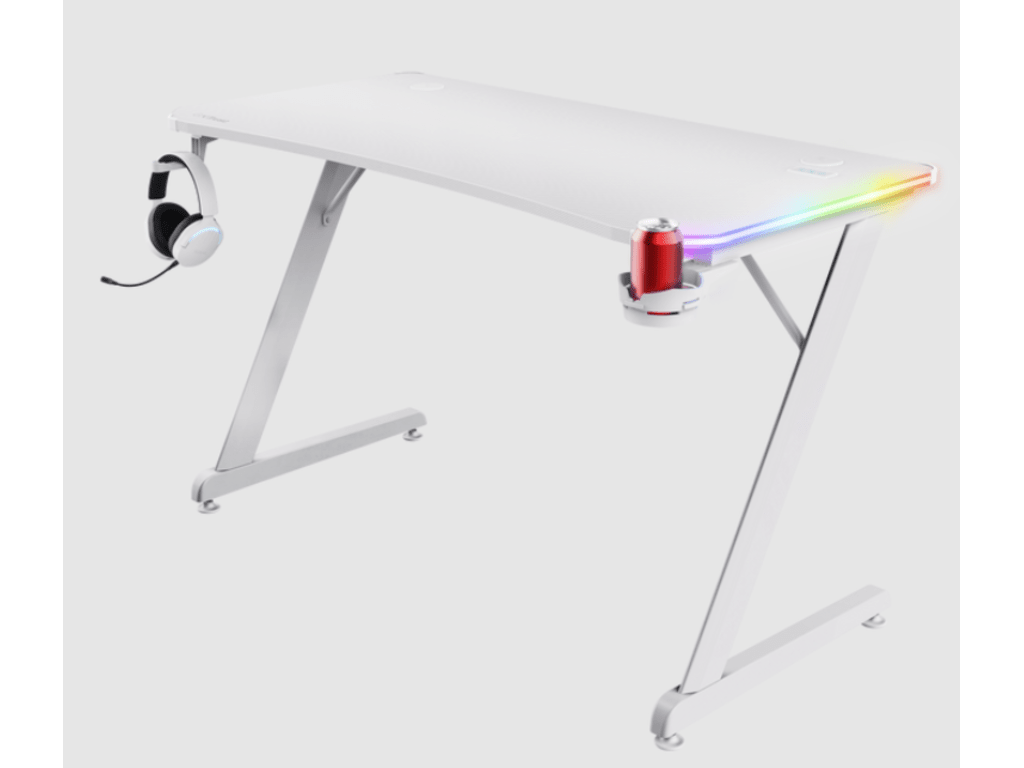 Trust GXT 709W LUMINUS RGBgaming sto, bijeli - Image 2