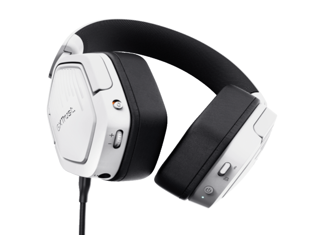 Trust GXT493W Carus over-earwireless slušalice, bijele - Image 2