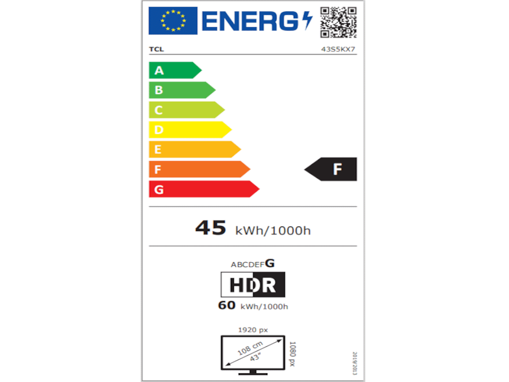 TCL 43"S5K FHD QLED TV60 Hz HDR 10 Android TV;Dolby Digital Plus - Image 2