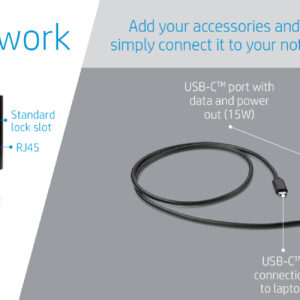 HP USB-C Dock G5 docking statiHP USB-C Dock G5 docking statiHP USB-C Dock G5 docking station