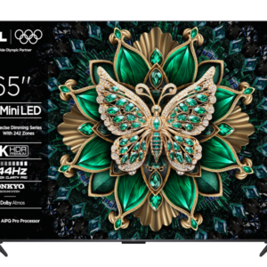 TCL TV 65C6K 4K QD-Mini LED TV144Hz Google TV; Game Master;Dolby Atmos; Onkyo 2.1; HDR Premium;