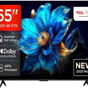 TCL 65"P7K 4K QLED TV 60HzGoogle TV; HDR multi-format;HVA Panel; Game Master; Dolby Atmos;