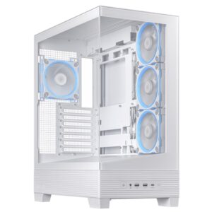 COMTRADE White Gamer 7500F7500F,B850,32GB(2x16),9060xt16GB,1TB,Asus A31 + Gigabyte 850W