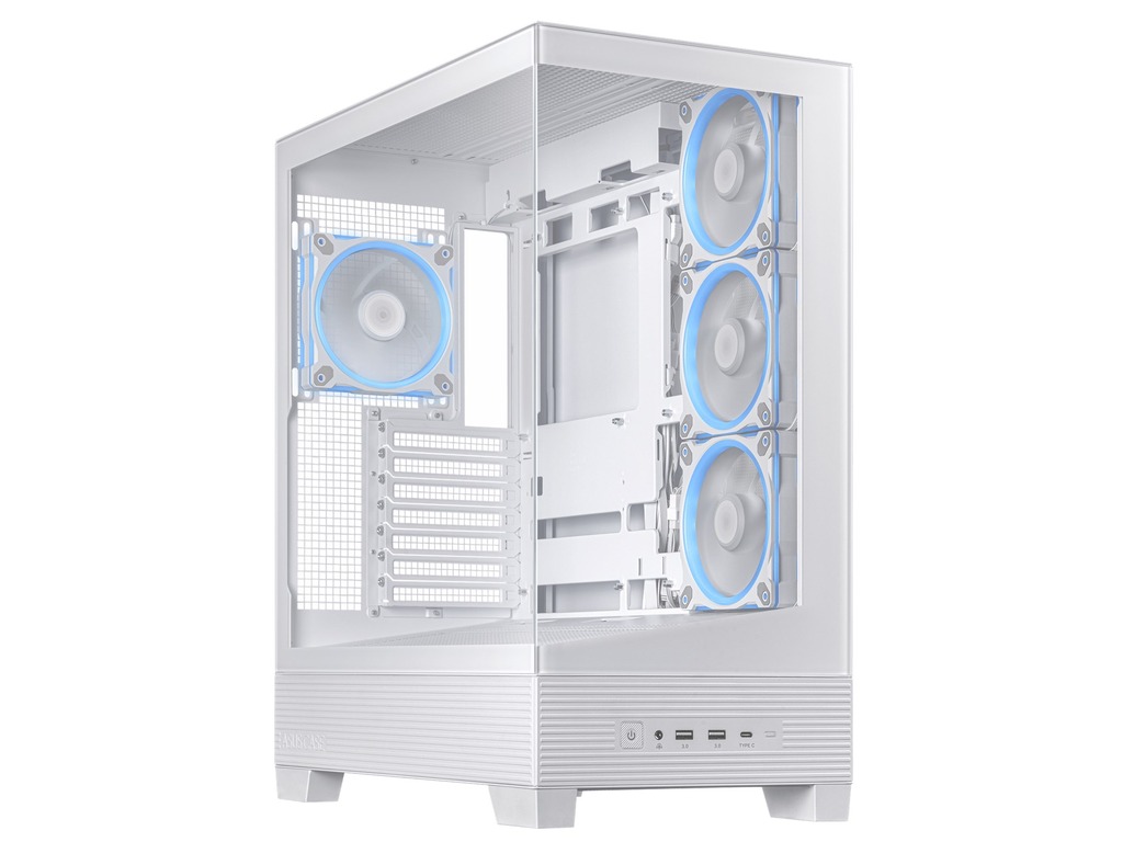 COMTRADE White Gamer 7500F7500F,B850,32GB(2x16),9060xt16GB,1TB,Asus A31 + Gigabyte 850W
