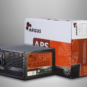 Inter-tech PSU Argus APS-720W12cm fan,  Mainboard 20+4Pin PCI-Express 6+2Pin, 4x IDE 4Pin (Molex)