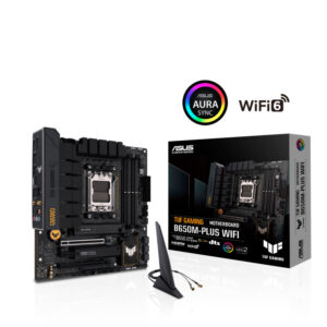ASUS MB TUF GAMING B650M-PLUSWIFI, AM5, 4x DDR5, DP, HDMI,2x M.2, 4x SATA, 8xUSB, mATX