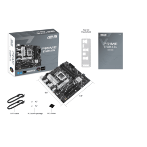 ASUS MB PRIME B760M-A D4-CSMIntel B760, LGA 1700, 2x M.2,4xDDR4; 2xHDMI, DP, mATX