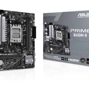 ASUS MB PRIME B650M-RB650, AM5; 2xDDR52x M.2;4xSATA,HDMI,6x USB, RAID,mATX