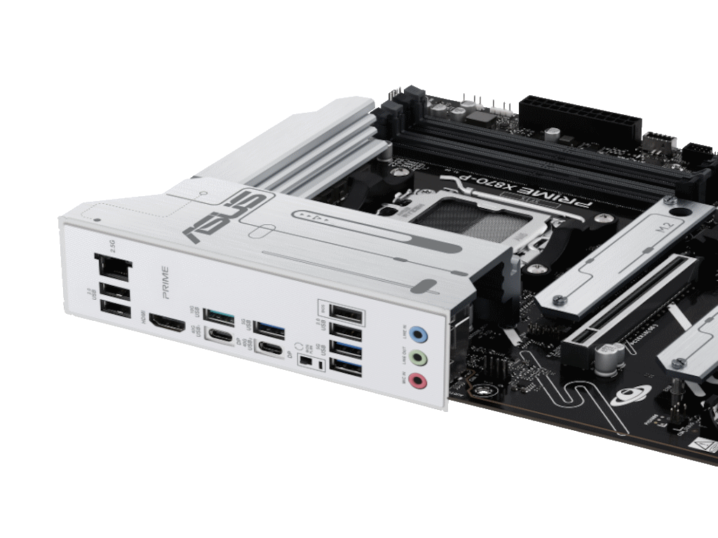 ASUS MB PRIME X870-PX870, AM5; 4xDDR54x M.2; 2x SATA,HDMI,10x USB, RAID,ATX - Image 3