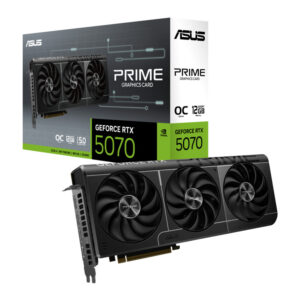 ASUS VGA PRIME-RTX5070-O12G12GB GDDR7, 192-bit,3x DP, 1x HDMI