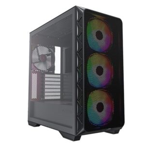 Montech Air 903 Max Black Mid-tower, TG, E-ATX, 4x 140mm PWM ARGB Fans