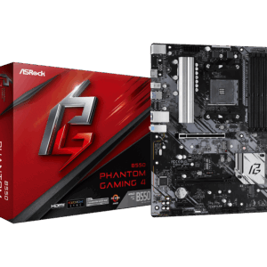ASROCK MB B550 PG 4, AM44xDDR4, 2xM.2, 6xSATA, HDMIATX, RAID