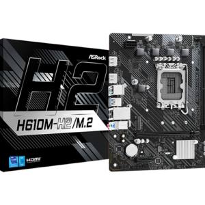 ASROCK MB H610M-H2/M.22xDDR4, M.2, 4xSATA, 2xHDMImicroATX