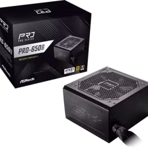 ASROCK PSU 650W Gold, CL80PLUS, 120mm fan, ATX 3.1PCIe 5.1