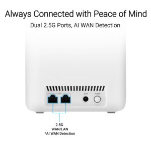 Asus Dual-band WiFi7 _EU_UK//WHITE-2-PK