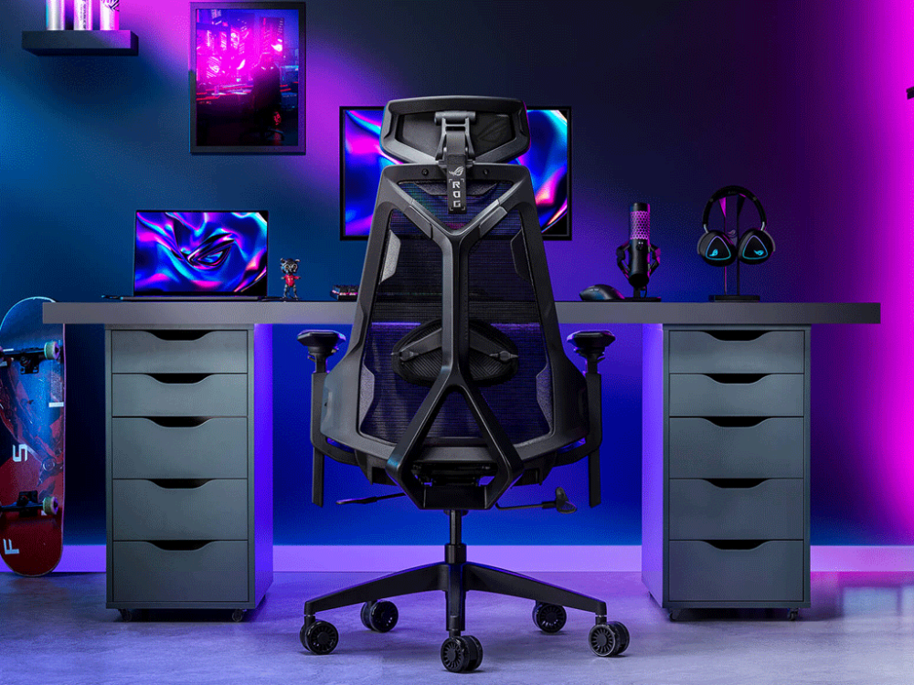 Asus ROG Destrier Core gamingstolica, crna boja - Image 2