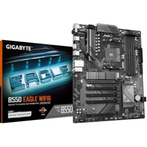 Gigabyte MB B550 EAGLE WIFI6 AM4, 4xDDR4, Wi-Fi 6, 2xM.2 4xSATA, 11x USB, ATX