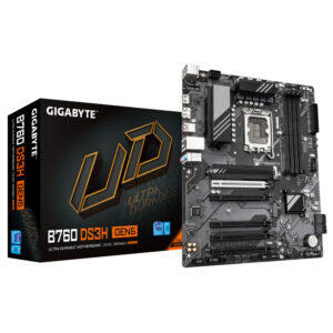 Gigabyte MB B760 DS3H GEN5 LGA1700; 4xDDR5;2xM.2, 4xSATA 6xUSB; HDMI, DP; ATX