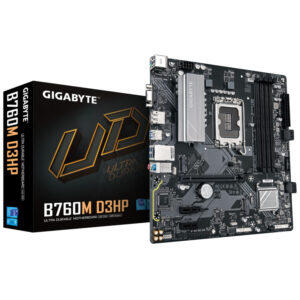 Gigabyte MB B760M D3HP LGA1700; 4xDDR5; 2xM.2,4xSATA HDMI, DP, D-Sub,LAN chip,12x USB,  mATX