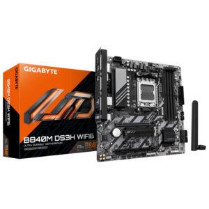 Gigabyte MB B840M DS3H WF6 AM5, 4x DDR5, 2x M.2, 4x SATA 1x HDMI, 2x DP, RAID, 6x USB, mATX
