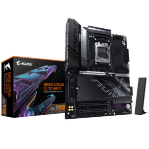 Gigabyte MB B850 A ELITE WF7AM5; 4xDDR5; 3xM.2; 4xSATA11xUSB; HDMI, DP; USB Type-C, ATX;
