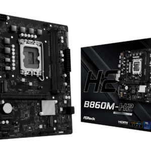 ASROCK MB B860M-H22xDDR5, 2xM.2, 4xSATA, 13xUSB2xHDMI, RAID, Micro ATX