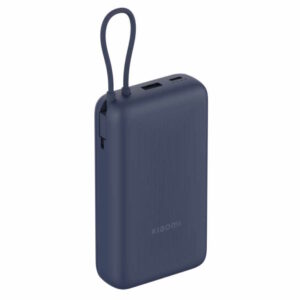 Xiaomi powerbank 20000mAh,33W integrisani kabl, plavi