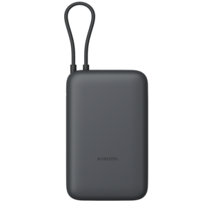 Xiaomi powerbank 20000 mAh integrisani kabl, sivi