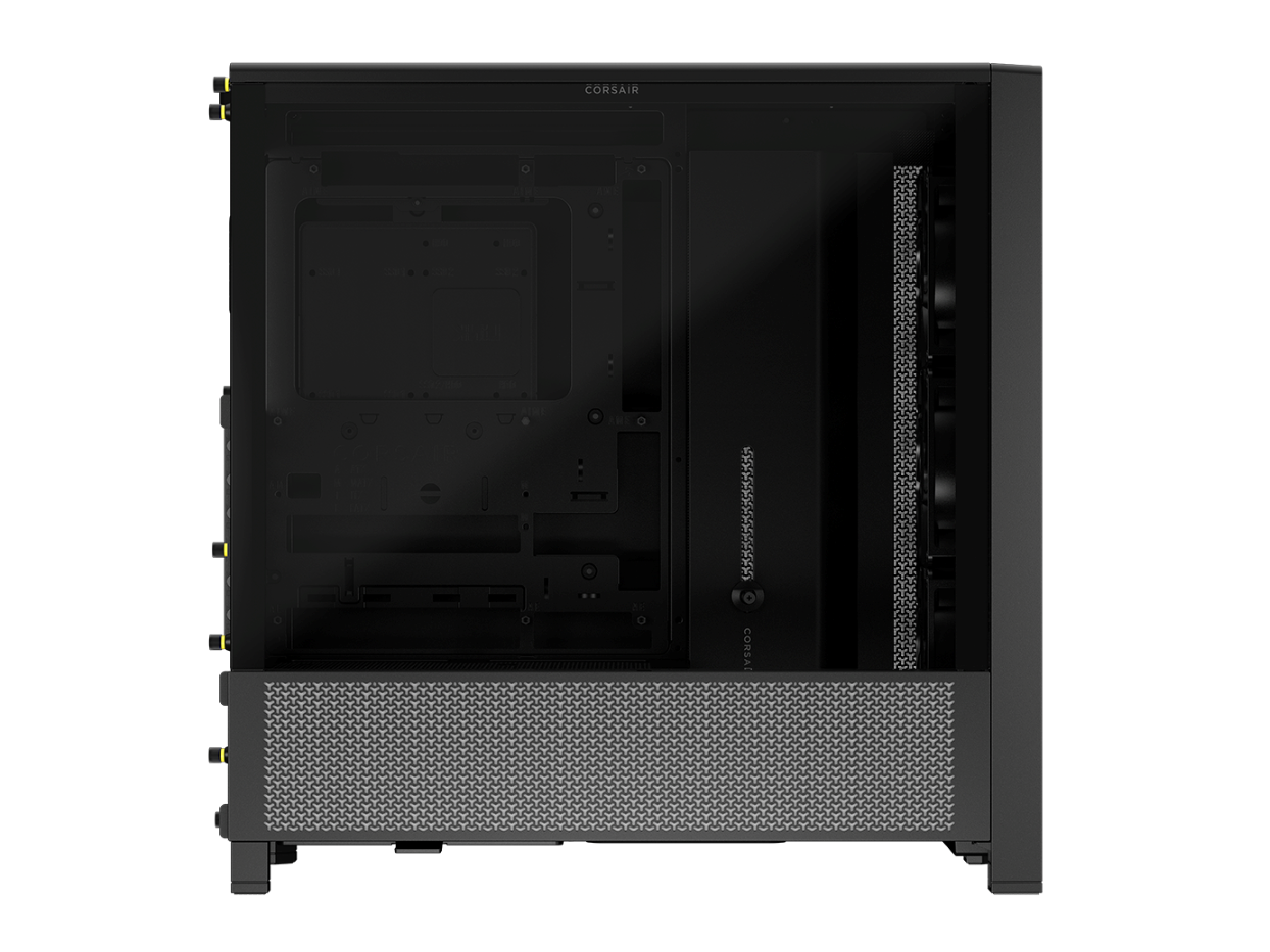 CORSAIR FRAME 4000D RS Case3xRS120 fans, 360mm radiator170mm cooler, 430mm GPU, ATX, Black - Image 5