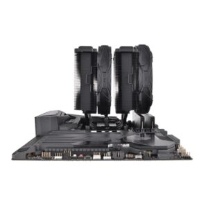 Thermaltake Toughair 710Black CPU Cooler, Dual tower,2x 140mm fans