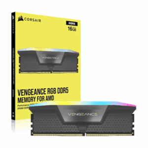 CORSAIR DDR5 16GB (1x16GB),RGB6000MT/s, VENGEANCE, CL36EXPO, XMP