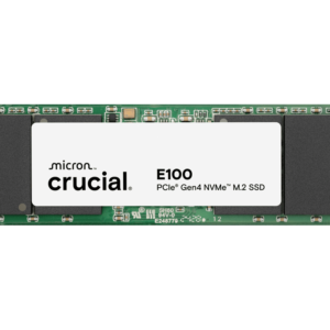 Crucial SSD E100 1TB NVMe M.23,5000/4500 MB/s,PCIe Gen 4 x4