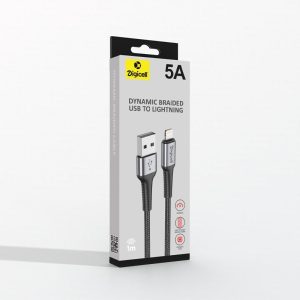 Digicell Dynamic Braided USB to Lightning kabal 5A