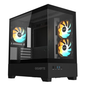 Gigabyte Case GB-C201P Mid-tower, mATX, 3x 120mm ARGB fans