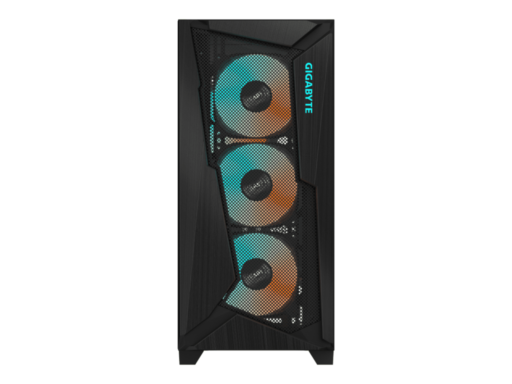 Gigabyte CASE C301G Black3xARGB fans(1xRear; 3xFront )GPU H : 400mm; Dust filter - Image 2