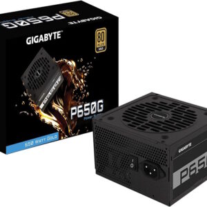 Gigabyte PSU P650W PCIe 5.1 80+ Gold, ATX 3.1, silent fan 650w