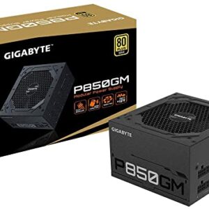 Gigabyte PSU 850W Gold Modular80+ GOLD; Fully Modular8xSATA,4xPCIe 6+2 Pin, 1xFloppy;