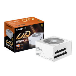 Gigabyte PSU 850W Gold PG5 ICE ATX 3.1, PCIe 5.1, 80 PLUS go Fully modular, 90%, White (bijela) PSU