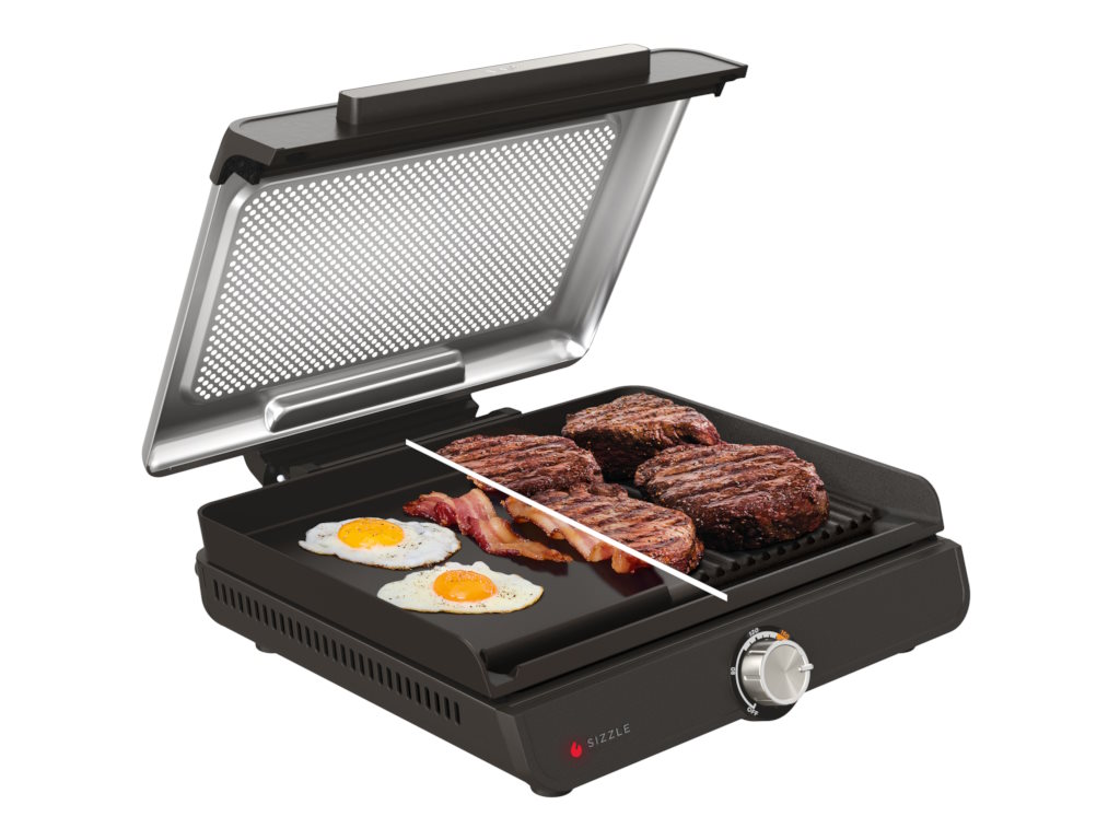 Ninja elektricni rostiljCrna boja, rostilj na dr.ugalj snaga 1450W, dvije izmjenjive ploce - Image 2