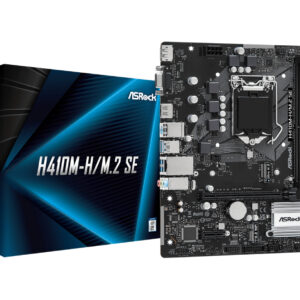 ASROCK MB H410M-H/M.2 SEIntel H370; LGA1200; 2xDDR44xSATA3; M.2; DP; HDMI; mATX;