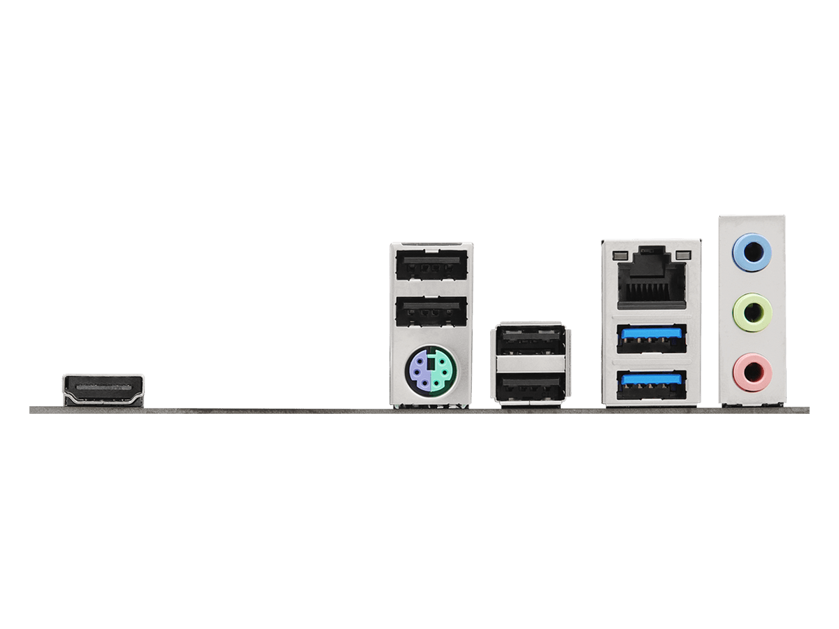 ASROCK MB H810M-H2xDDR5, M.2, 4xSATA, 10xUSBHDMI, Micro ATX - Image 2