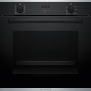 BOSCH pećnica Serie 4| CRNA A, EcoClean,71L,7 programaTeleskopska vodilica,3D vrući zrak
