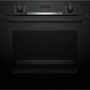 BOSCH pećnica  Serie 4| CRNA, A+, 3D, 71L,7 programa, Old Model HBA513BB1