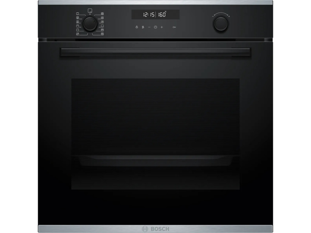 BOSCH pećnica Serie 6| CRNA, A, PIROLIZA, AutoPilot 30, Air Fry, 71L, 10 Programa, ES