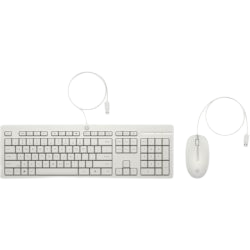 HP 225 Wired MSE and KB G2HP 225 Wired MSE and KB G2HP 225 Wired MSE and KB G2 MOUSE+KB WHIT