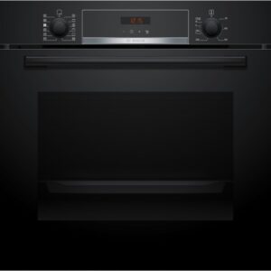 BOSCH pećnica  Serie 4| CRNA,A, 71L,8 programa, Piroliza, Dodavanje pare